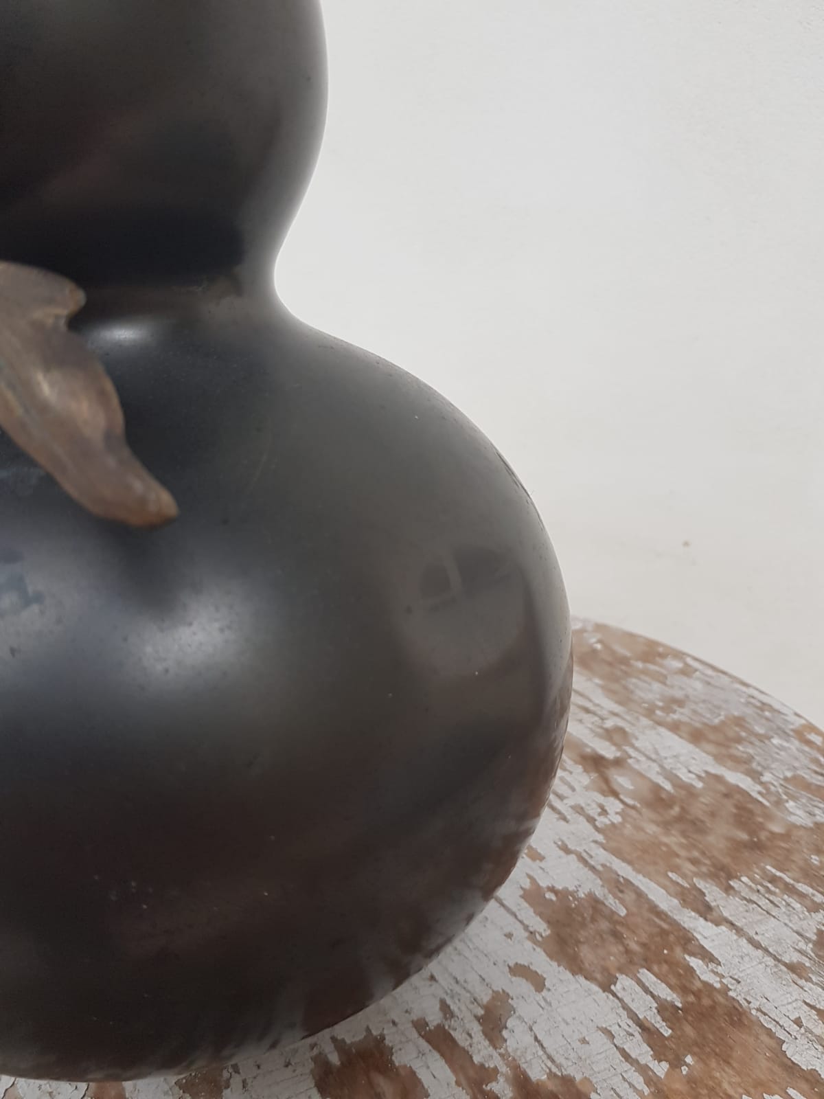 Bronze Japanese Vase, Meiji Period, cca 1900