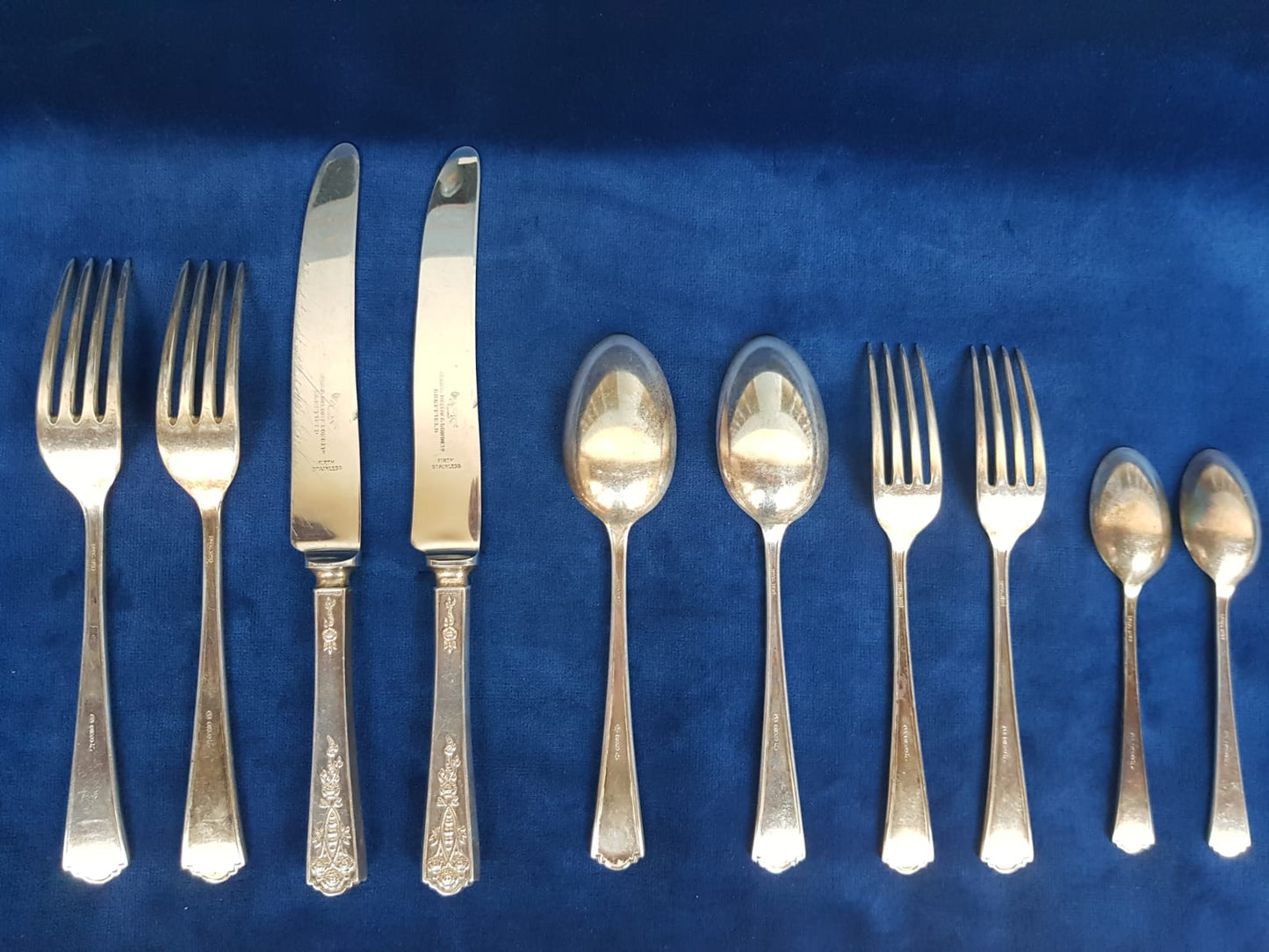 Vintage James Dixon & Sons Sheffield  Silver Plated Cutlery, England, 1920s