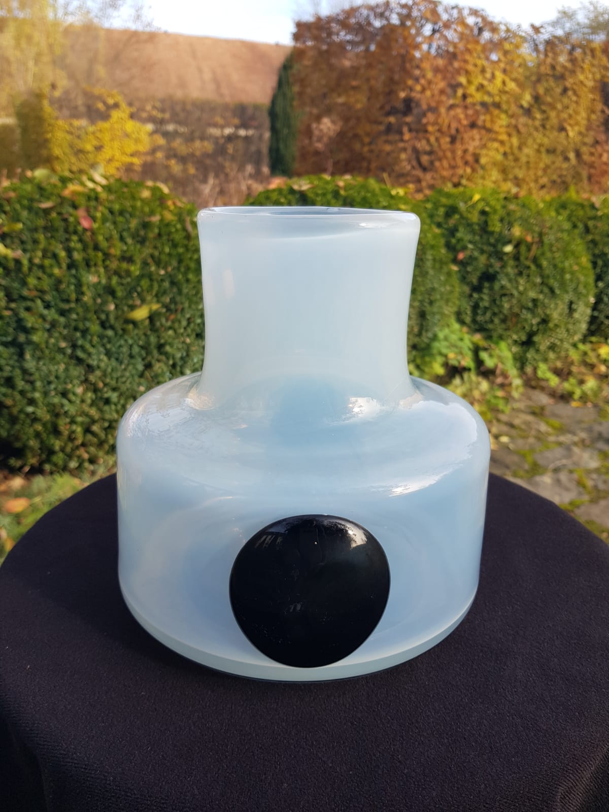 Antique Koloman Moser Glass Vase, Bohemia 1903