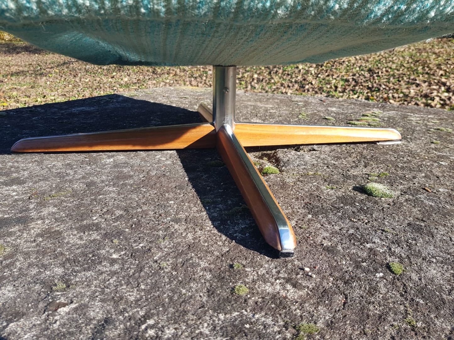 Bröderna Andersson Swivel Armchair, Sweden 1960s