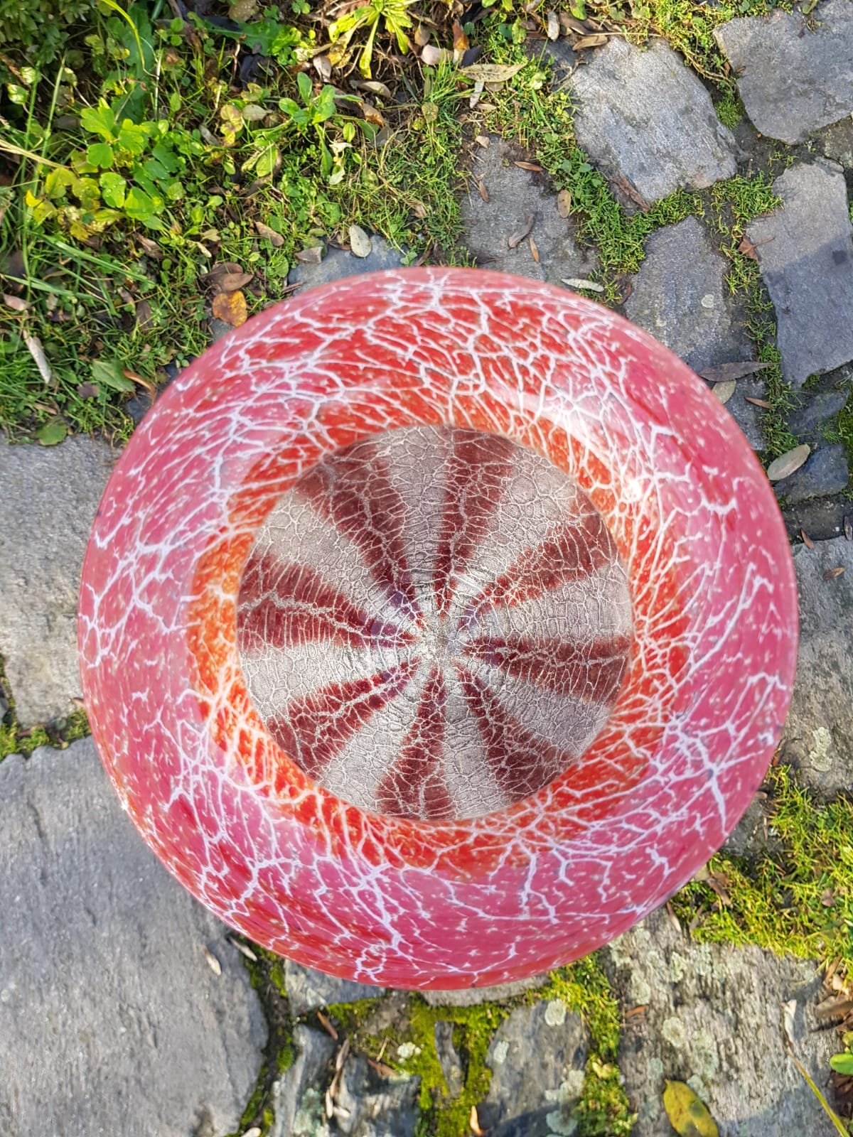 Art Deco WMF Ikora Glass Vase, Designed by Karl Wiedmann, Germany 1930s