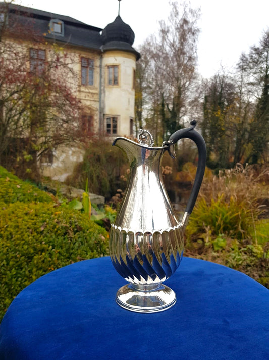 Antique  925 Sterling Silver Coffee Pot, England, 1906