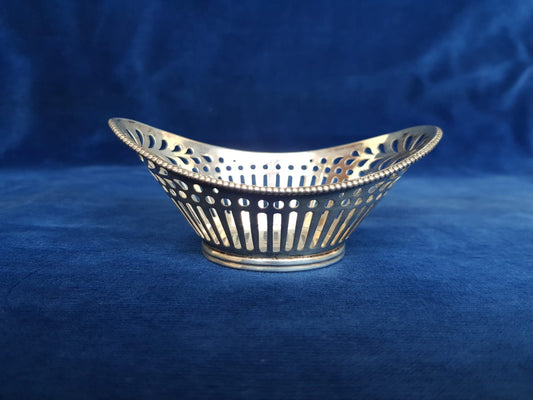 Exquisite Dutch Silver Pierces Bonbon Dish, 1993