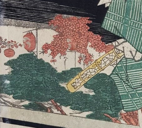 Utagawa Kuniyoshi, Woodblock Print, Ukiyo-e, Portrait of Kabuki Actor Nakamura Shikan II, 1832, Edo Period