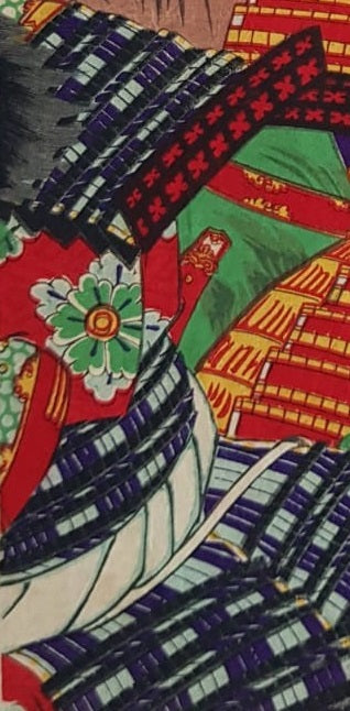 Utagawa Kunisada, Woodblock Print, Ukiyo-e, "Takeda Katsuyori", 1850, Edo Period