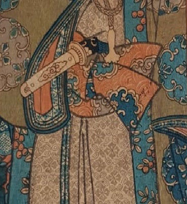 Utagawa Kunisada, Antique Woodblock Print, Ukiyo-e, circa 1850, Edo Period