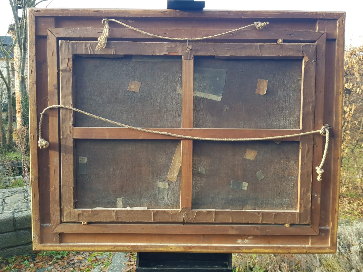 Hagar and The Angel, Oil on Canvas, Framed, Italian School, 17th Century