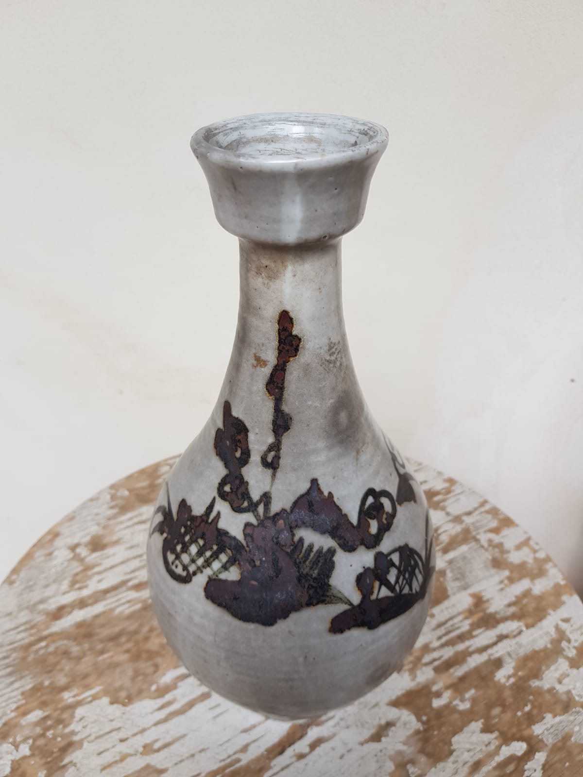 Antique Japanese Tokkuri (Sake Bottle) - Meiji Era (1868–1912)