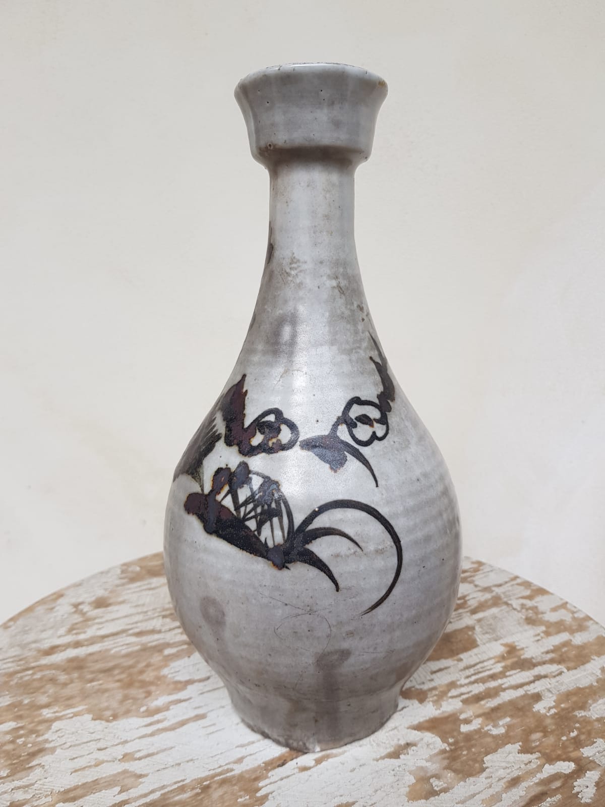 Antique Japanese Tokkuri (Sake Bottle) - Meiji Era (1868–1912)