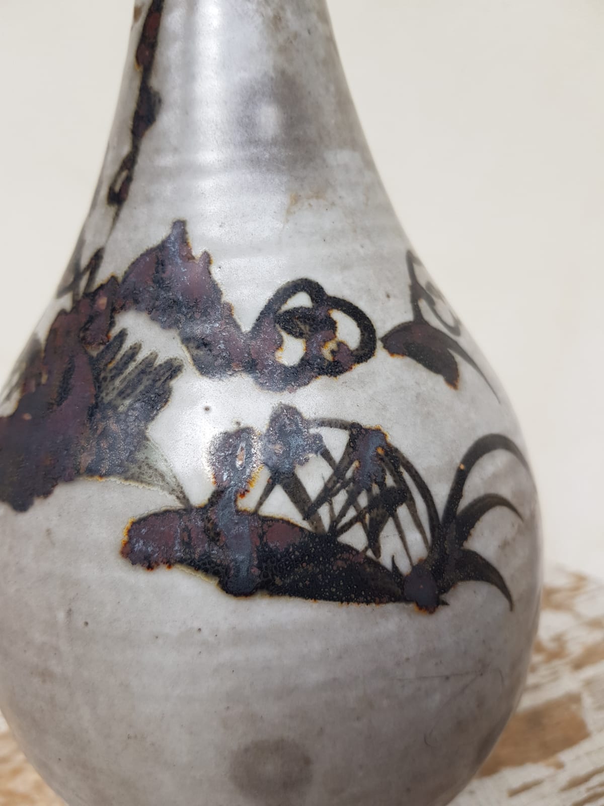Antique Japanese Tokkuri (Sake Bottle) - Meiji Era (1868–1912)
