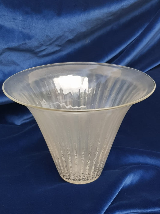 Andries Dirk Copier Glass Vase  20th Century