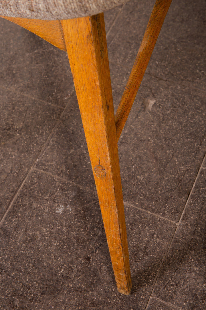 Set of 3 Vintage Dining Chairs, Czechoslovakia, 1960s