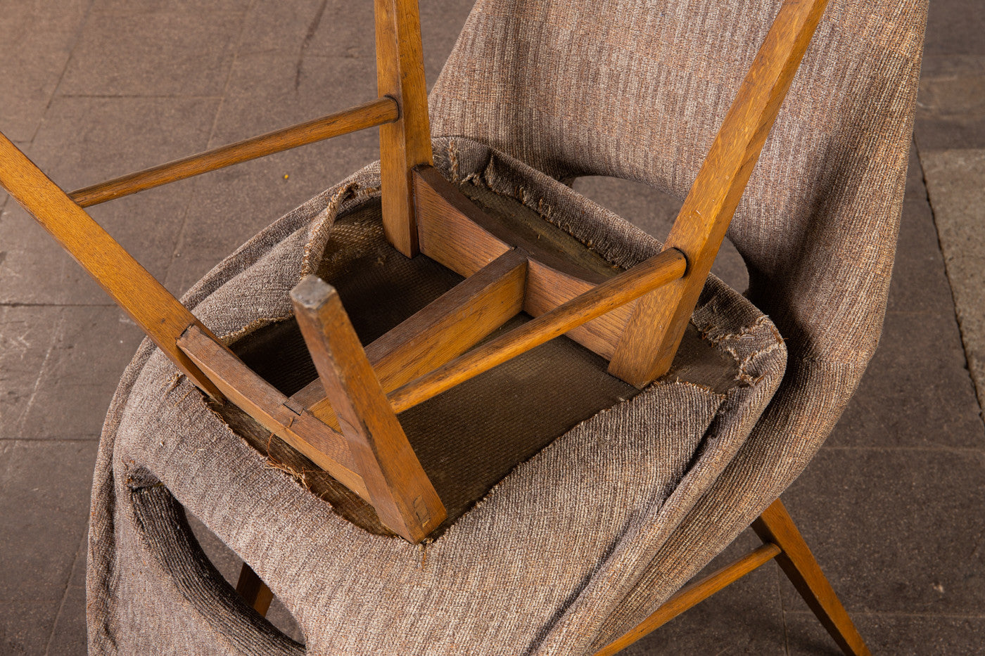 Set of 3 Vintage Dining Chairs, Czechoslovakia, 1960s
