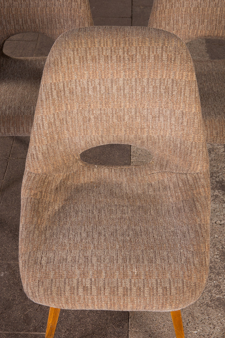 Set of 3 Vintage Dining Chairs, Czechoslovakia, 1960s