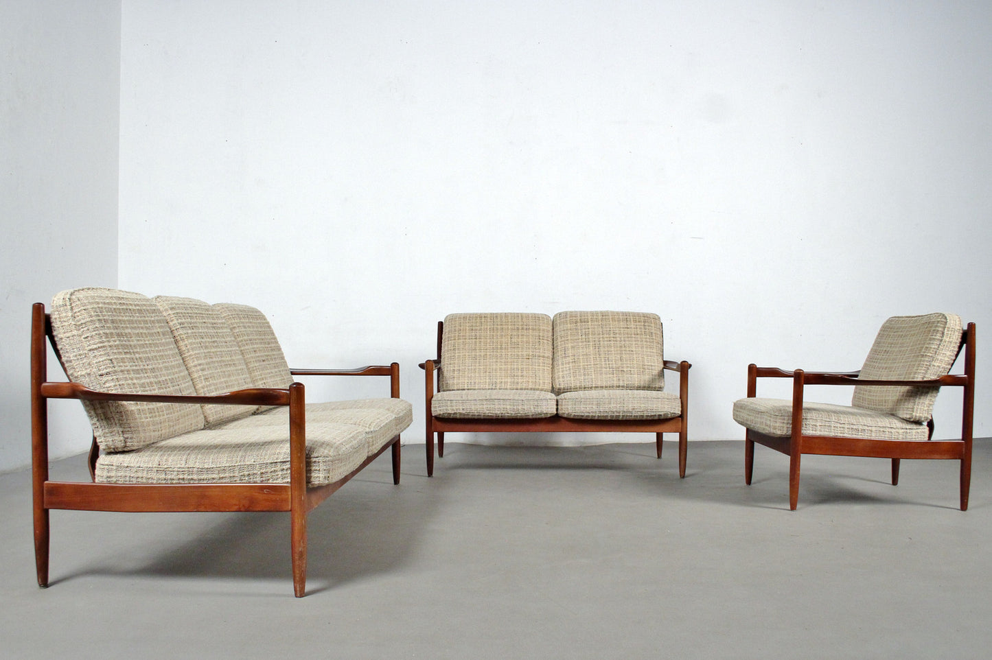 Vintage Lounge Suite, Scandinavian Design, 1960/70s