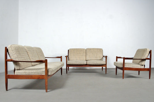 Vintage Lounge Suite, Scandinavian Design, 1960/70s