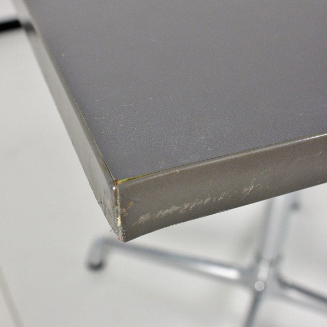 Pair of Square Tables "Contract Table" by Charles and Ray Eames for Vitra, 1960s