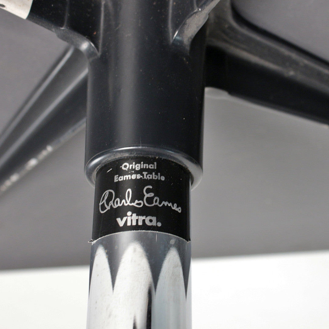 Pair of Square Tables "Contract Table" by Charles and Ray Eames for Vitra, 1960s