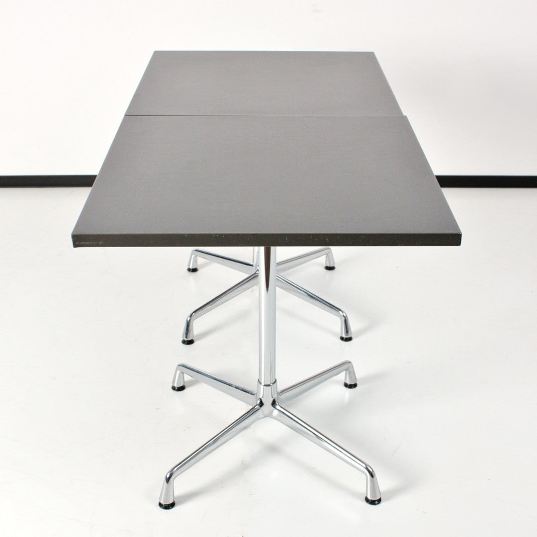 Pair of Square Tables "Contract Table" by Charles and Ray Eames for Vitra, 1960s