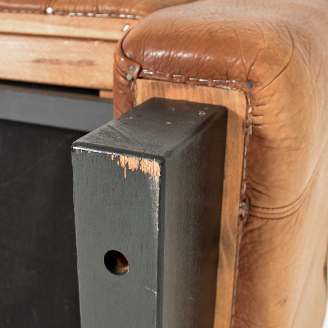 Vintage De Sede DS 44 Leather Lounge Suite, Switzerland, 1970s