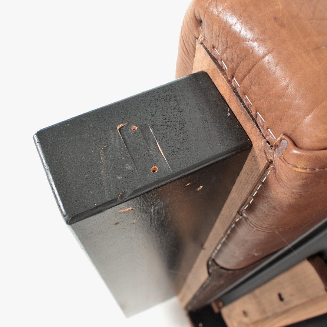 Vintage De Sede DS 44 Leather Lounge Suite, Switzerland, 1970s