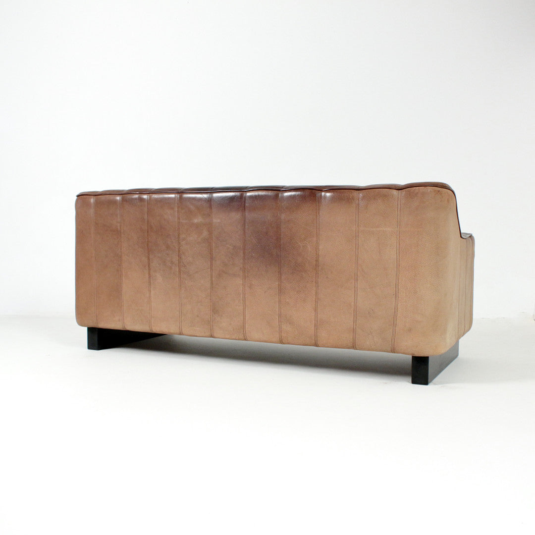 Vintage De Sede DS 44 Leather Lounge Suite, Switzerland, 1970s