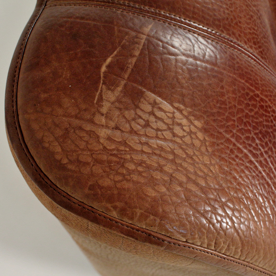 Vintage De Sede DS 44 Leather Lounge Suite, Switzerland, 1970s