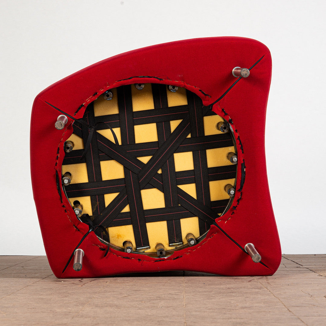 "Numeri" Armchairs and Stool by Toni Cordero for Sawaya & Moroni, Italy, 1990s