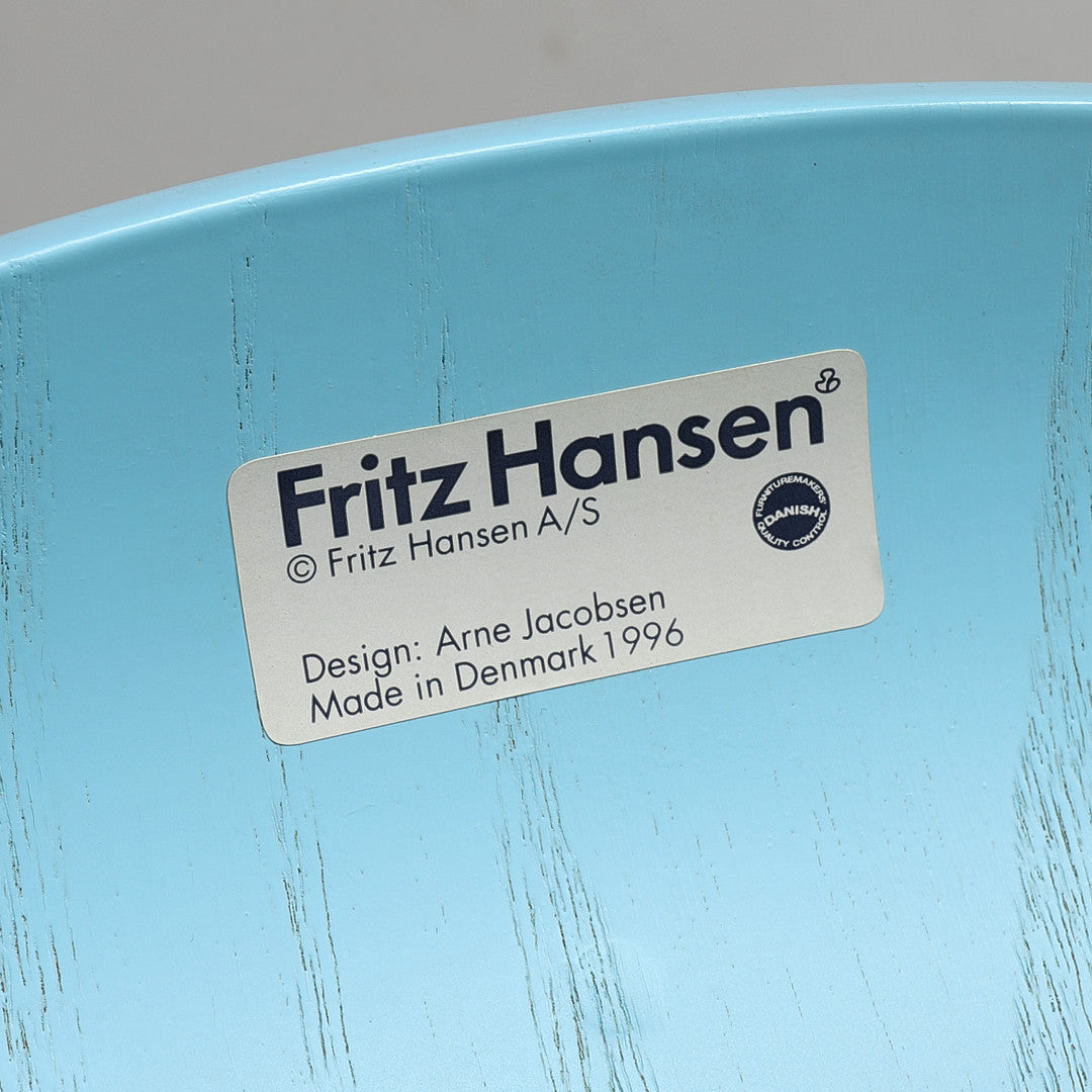 Set of 4pcs Arne Jacobsen "Sjuan" Chairs for Fritz Hansen, Denmark, 1996