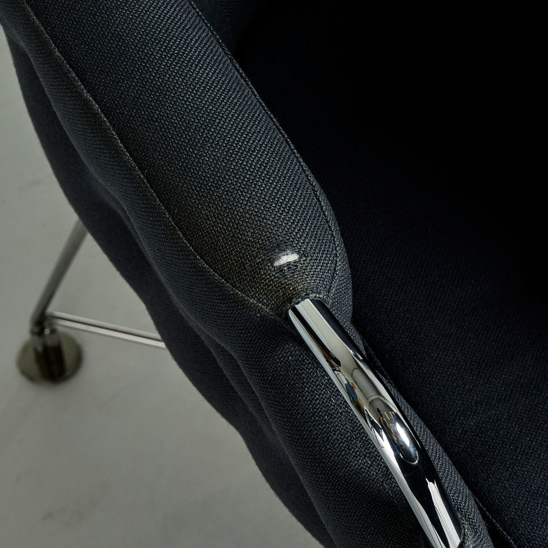 Set of 4 pcs "Mirja" armchairs by BRUNO MATHSSON, Sweden 1970s