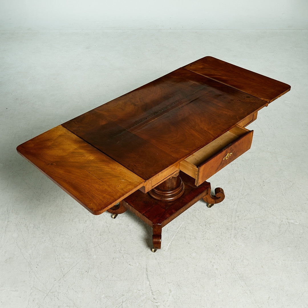 Antique Empire Coffee Table by Daniel Sehfbom, Sweden, early 19th Century