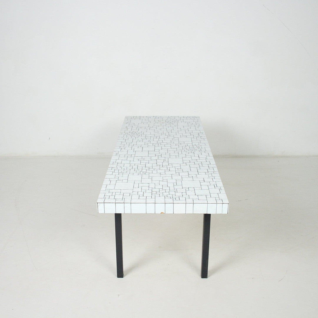 Mid-Century Vintage Mosaic Coffee Table, 1950/60s