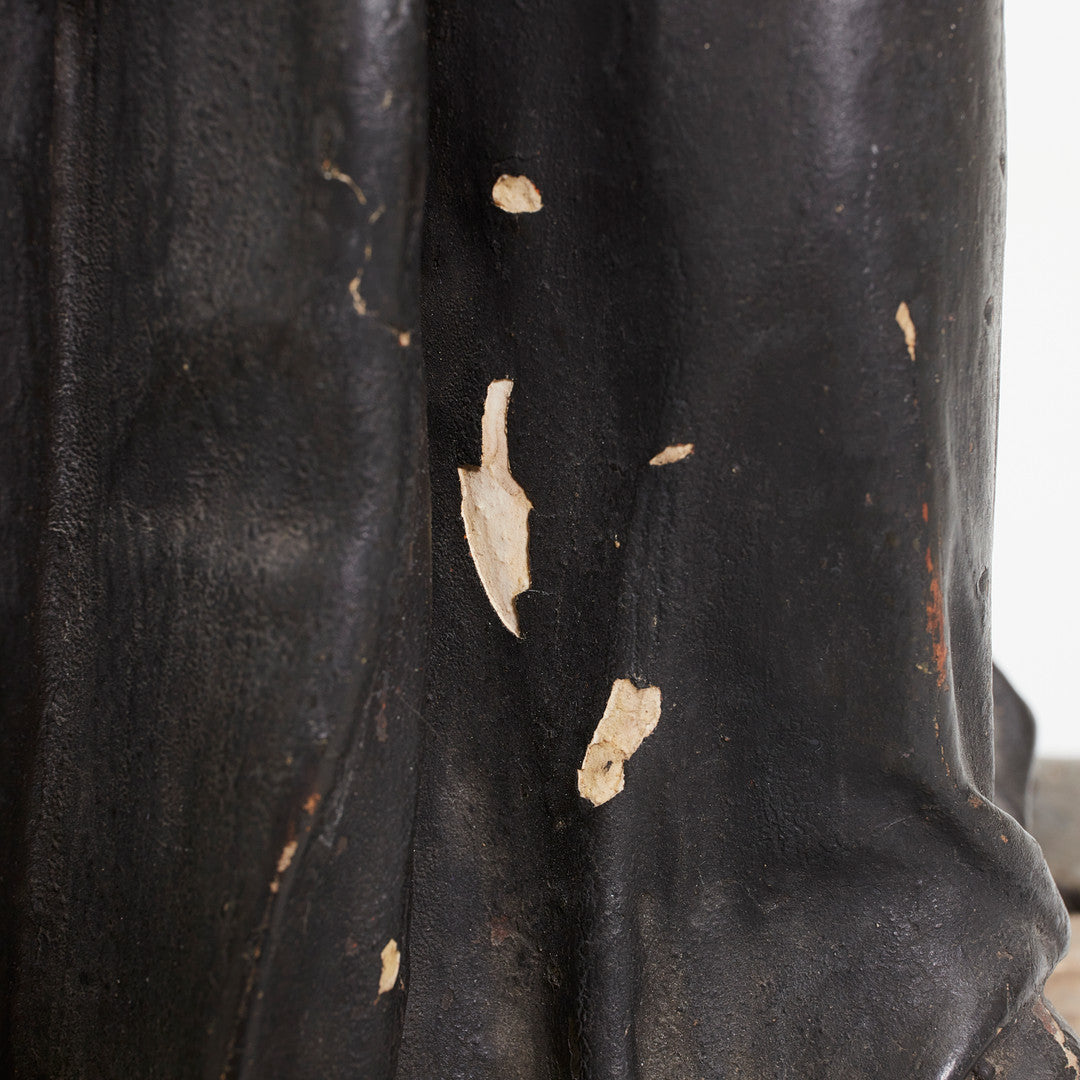 Antique Carved Linden Wood  Sculpture of "Saint John of Nepomuk", Europe, mid 19th Century