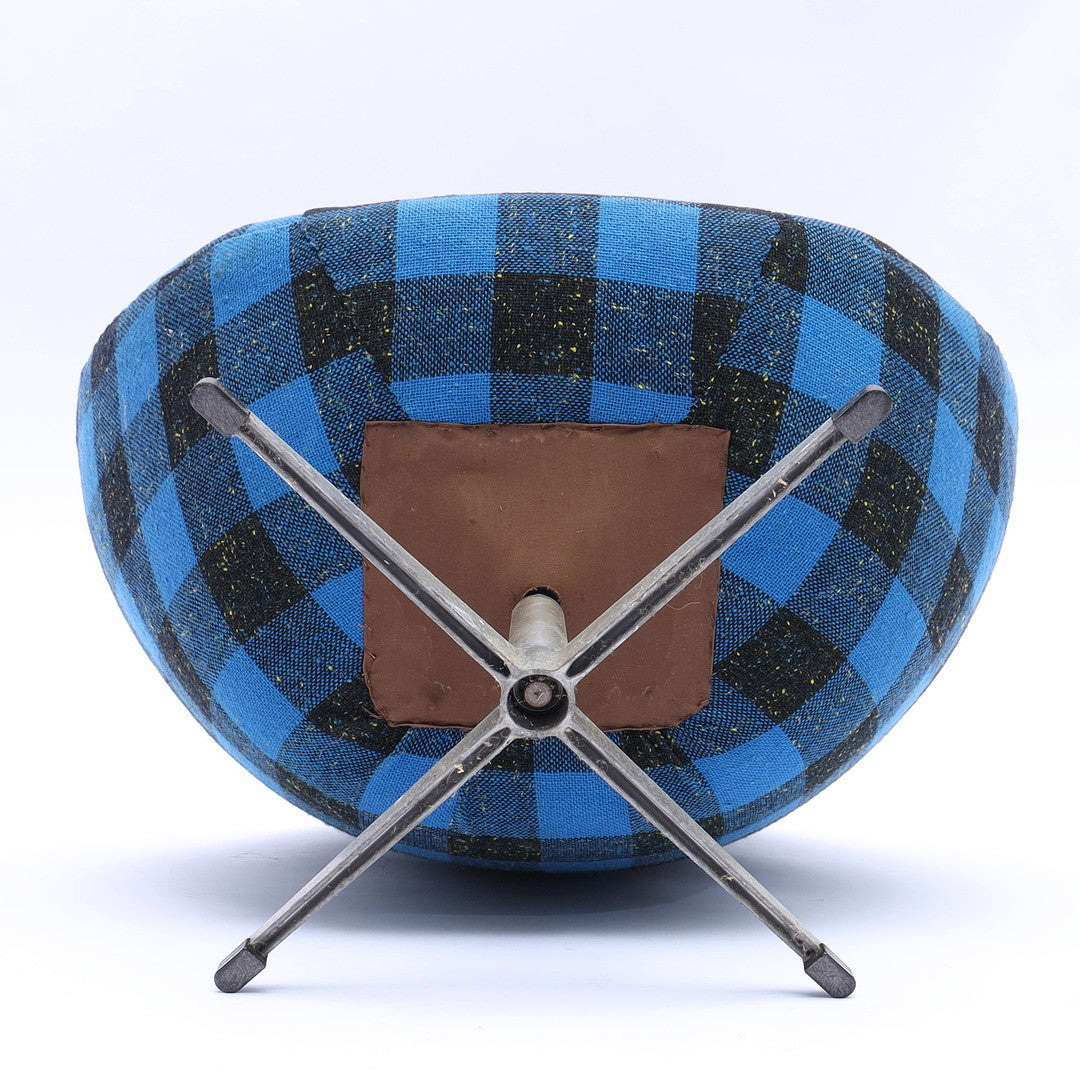 A Pair of Swivel Armchairs, Upholstered Seat, 1960/70s