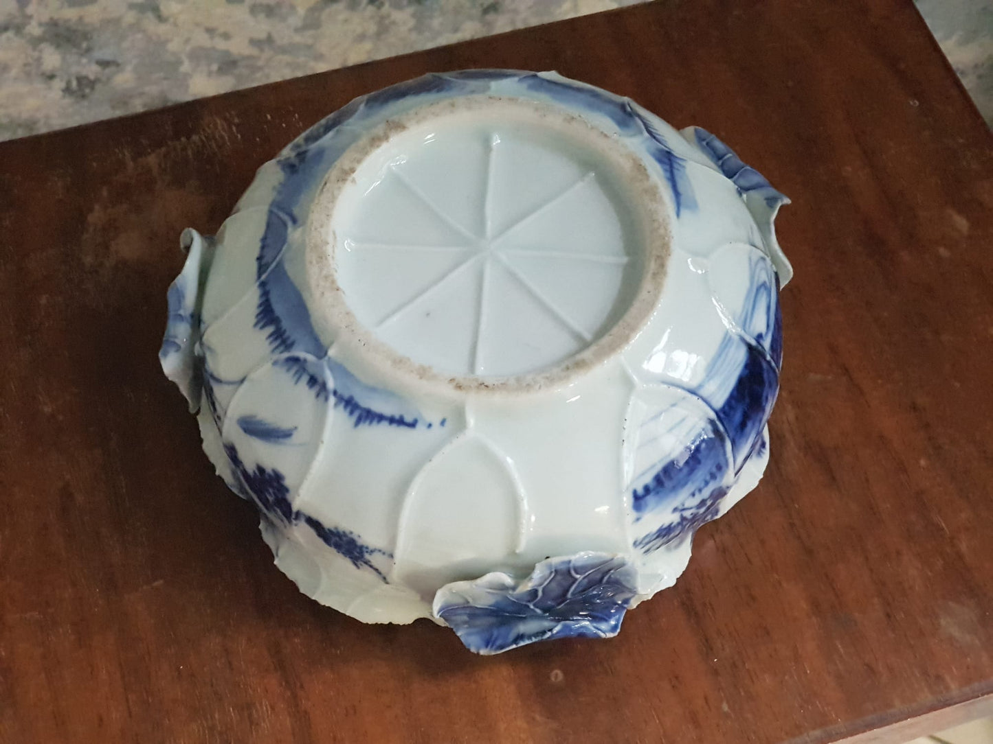 Japanese Bowl With Lid Miji Period