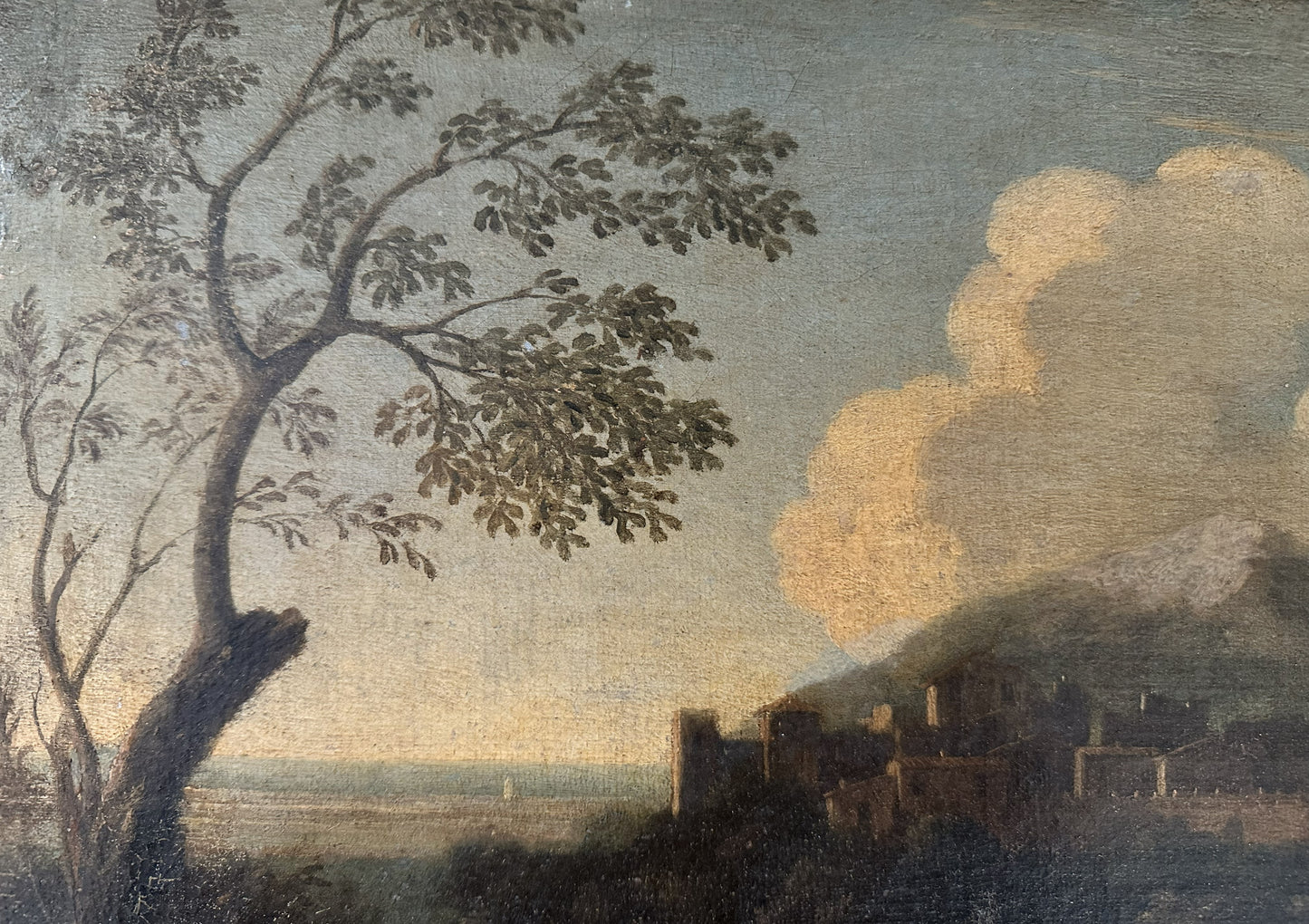 JAN FRANS VAN BLOEMEN, called L'ORIZZONTE (attr. to), Arcadian Landscape, Oil on Canvas, Italy, 17th/18th Century