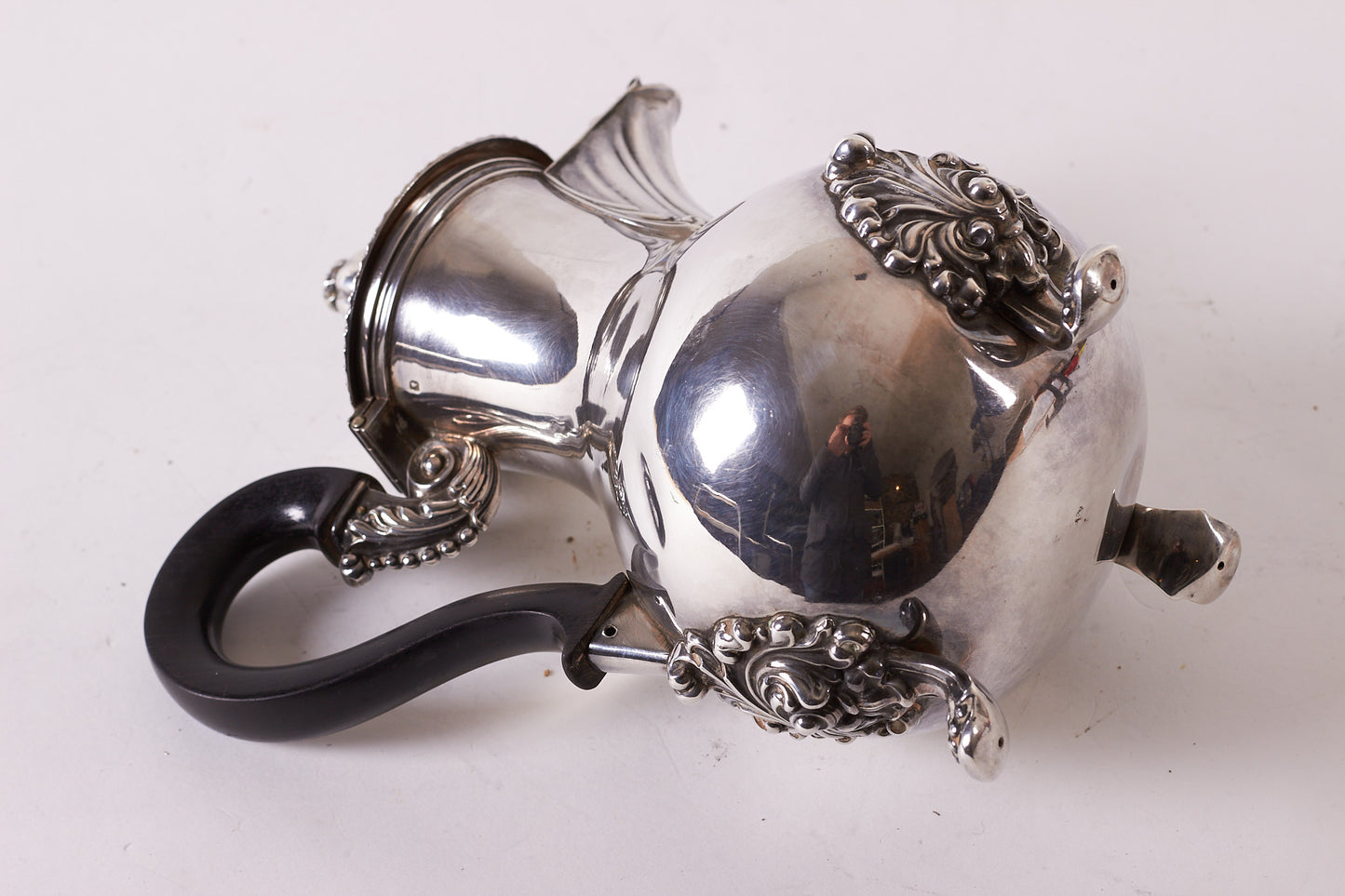 Antique French 950 Silver Coffee/Tea Pot, France, mid 19th Century