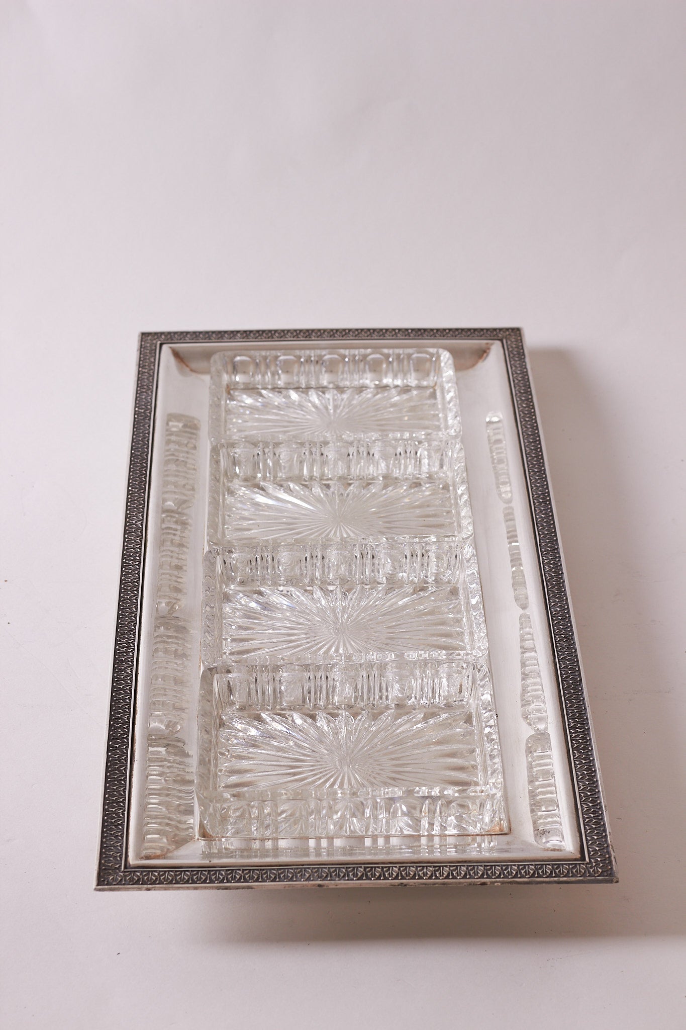 800 Silver And Glass Appetizer, Europe