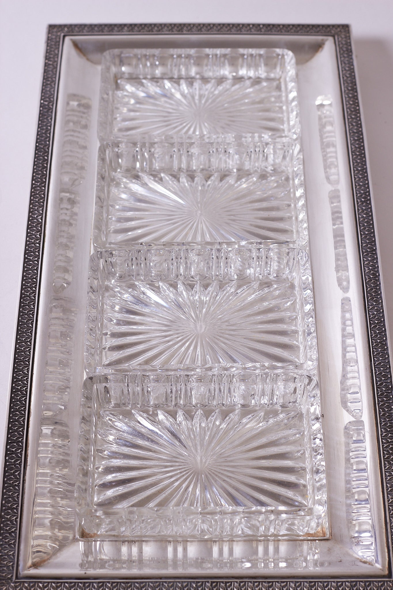 800 Silver And Glass Appetizer, Europe