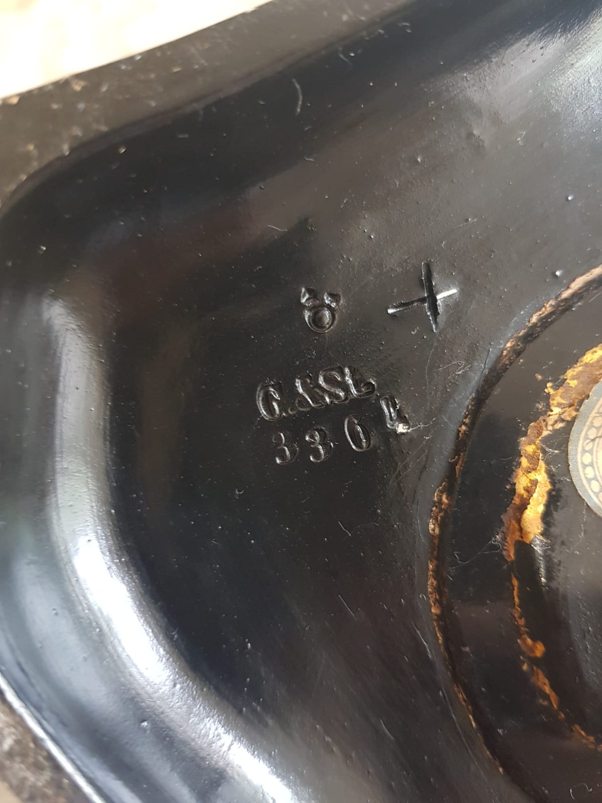 Large Antique Vase  Gerbing & Stephan, Austria - Hungary 1890